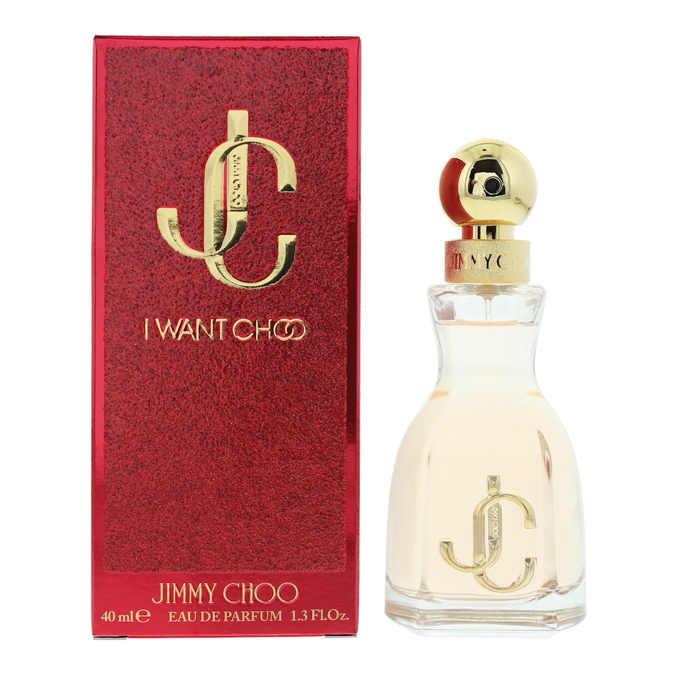 image 1 of Jimmy Choo I Want Choo Eau De Parfum 40ml | Red | orange | 1.3 oz