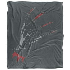 Nightmare On Elm Street Hand Freddy Krueger Blanket - Multicoloured - One Size