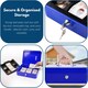 image 5 of Marco Paul 10'' Cash Box - Blue