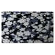 image 1 of White, Black & Purple Flowers (Kitchen Towel)