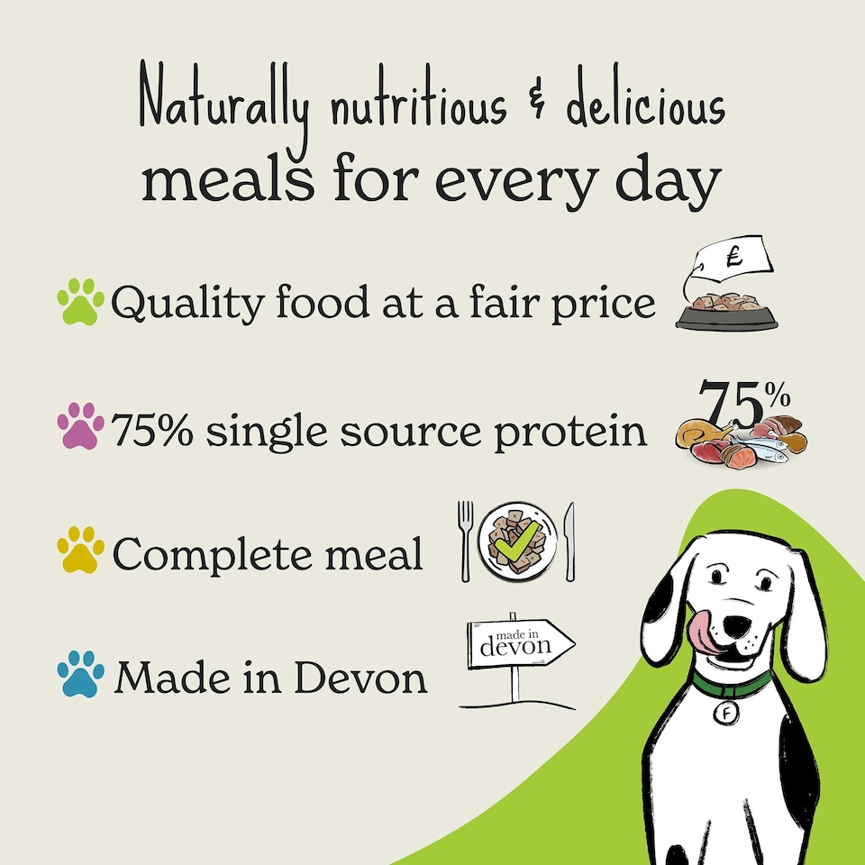 image 1 of Chicken & Liver Wet Dog Food (18x395g)