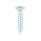 image 1 of Timco - Twin-Threaded Woodscrews - PZ - Double Countersunk - Zinc (Size 8 x 1 - 200 Pieces)