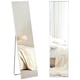 image 1 of HOMCOM Full Length Mirror Dressing Mirror Wall-Mounted Entryway Silver Frame