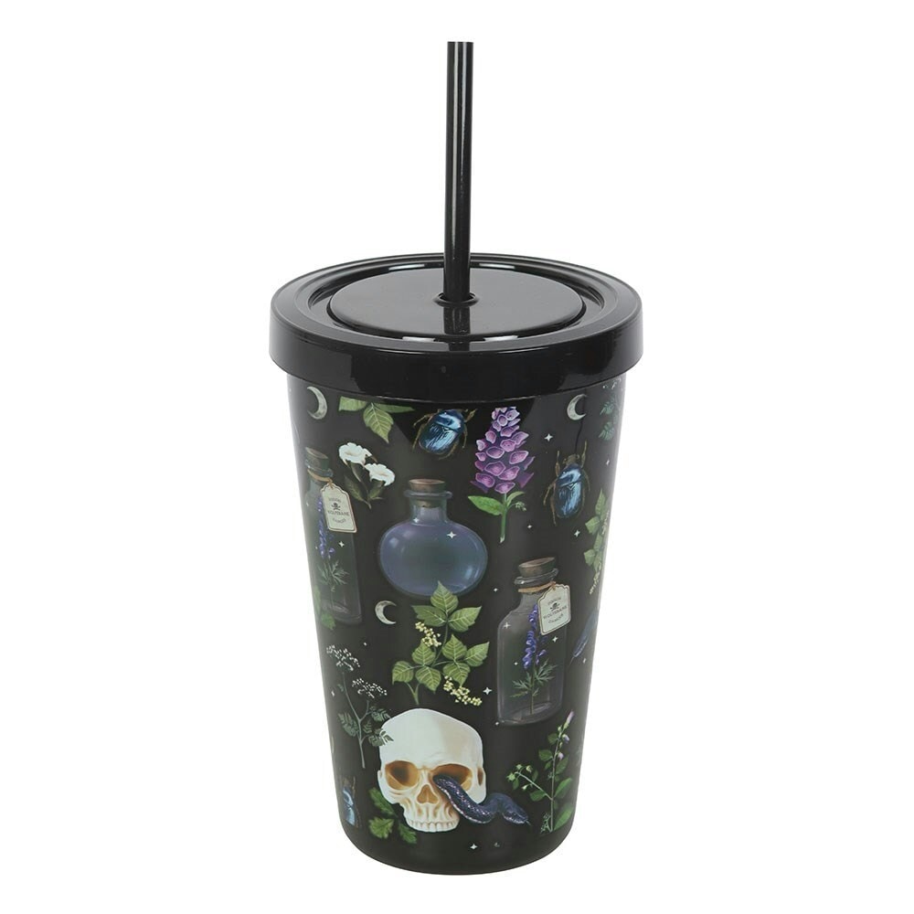 Something Different Venom & Vines Printed Tumbler - Black - One Size