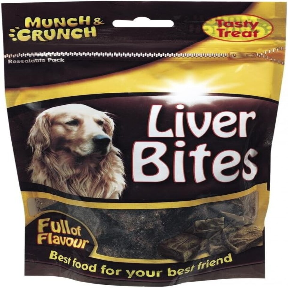 151 - Munch & Crunch Liver Bites - 125g