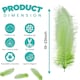 image 2 of 50cm - 60cm Large Ostrich Feathers, Showgirl Spadones - 5pcs