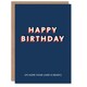 image 1 of Hope Liver Ready Drinking For Him Joke Funny Birthday Card