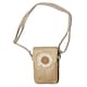 image 1 of Solis Adult Unisex Rattan Style Carry Bag - Beige - One Size Brown