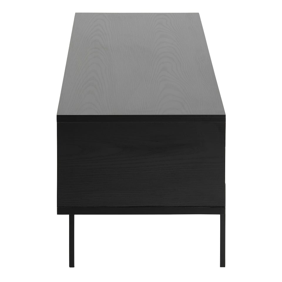 image 1 of Angus TV Unit with 1 Sliding Door in Black