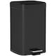 image 1 of HOMCOM 20 Litre Pedal Bin, Fingerprint Proof Kitchen Rubbish Bin with Soft-close Lid, Foot Pedal and Removable Inner Bucket for Recycling and Waste, Black | Black | 1