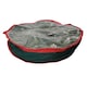 image 1 of 65cm Green Christmas Wreath Decoration Storage Bag with Zip and Carry Handle
