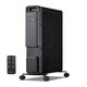 image 1 of PureMate 2500W 11-Fin Oil Filled Radiator | Portable Heater with Digital Thermostat, 24Hr Timer & Eco Mode