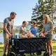 image 2 of MoverX 300L/180kg 2-in-1 Camping Tabletop Trolley / Table