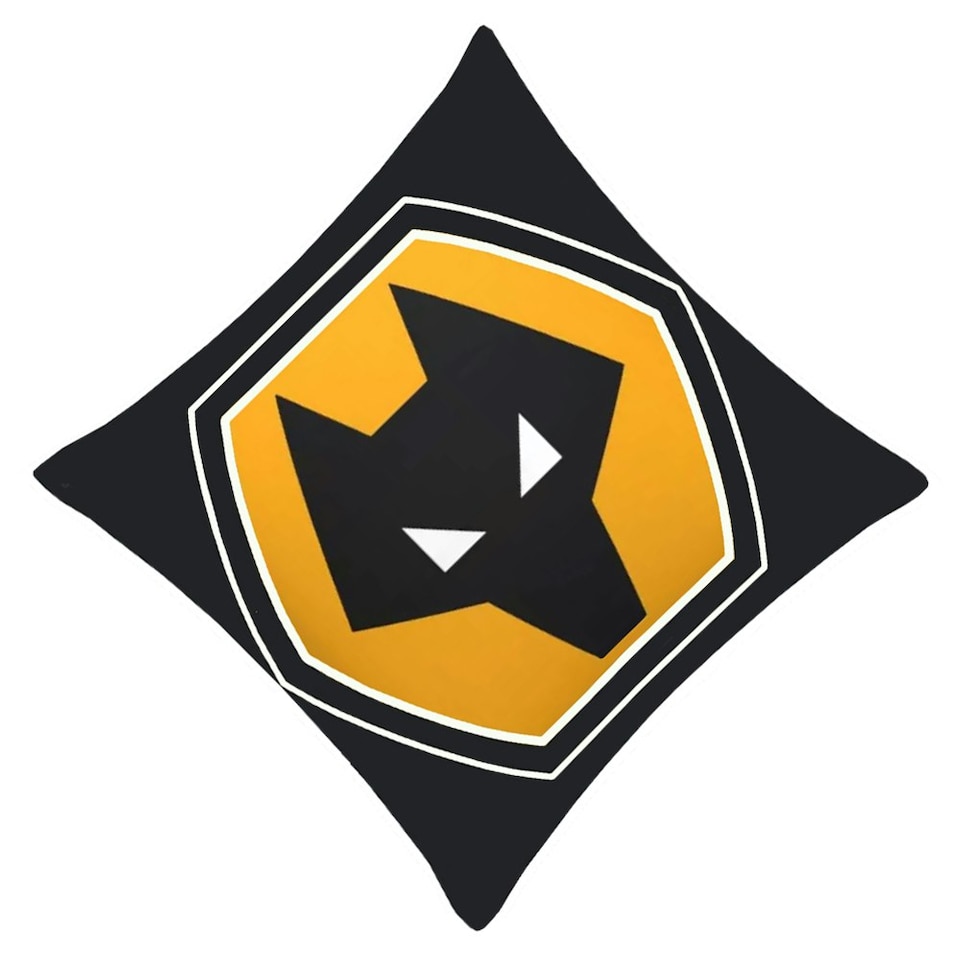 image 1 of Wolverhampton Wanderers FC Cushion - Black/Gold/White - 40cm x 40cm