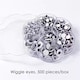 image 4 of Pack of 500 Pieces Assorted Size Self-Adhesive Googly Wiggle Eyes