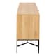image 4 of Jaipur Sideboard With 2 Doors and 2 Shelves in Oak Brown