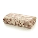 image 2 of Winter Forest Printed Coral Fleece Throw