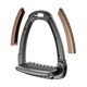 image 2 of Horsena Swap Stirrup Cover (Pack of 4) - Dark Bronze - One Size