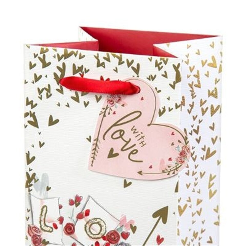 image 1 of Tatty Teddy With Love Bottle Gift Bag