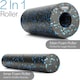 image 3 of 2-In-1 Foam Roller - Blue