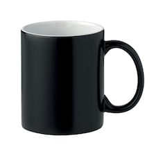 MidOcean Sublidark Sublimation 300ml Heat Changing Mug - Black - One Size