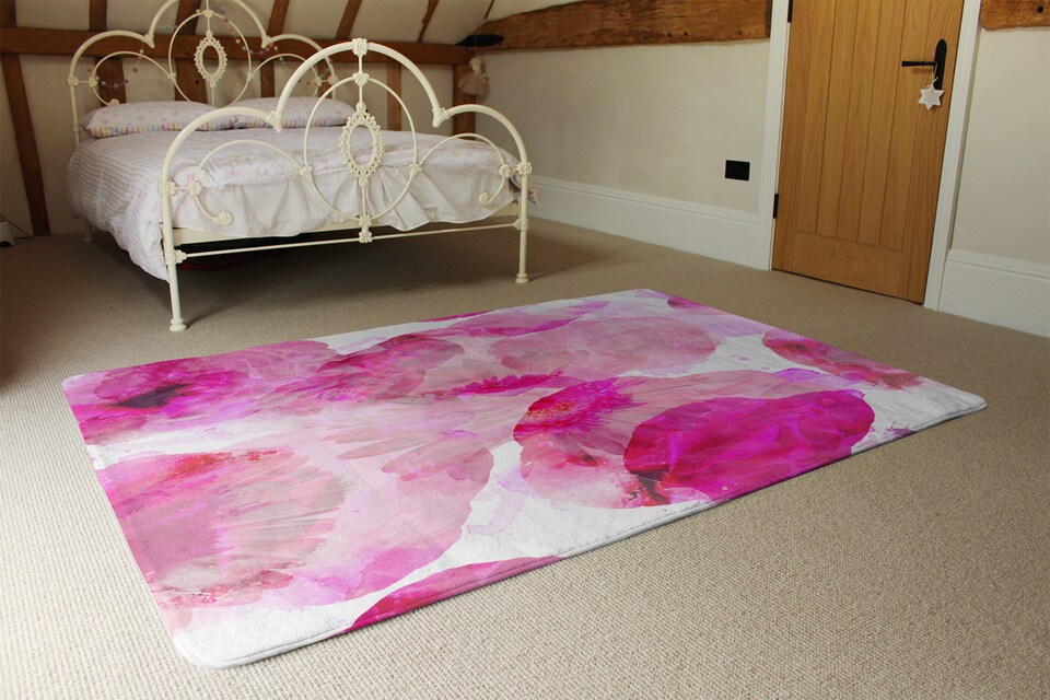 image 1 of Andrew Lee Bo Ho In Pink Rug | Multi