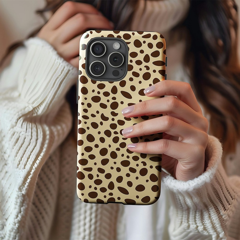 image 1 of Cheetah Cheetah Phone Case | Brown | iPhone 16e
Tough | iPhone 16e
Tough