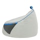 image 3 of PLAY-R1 Alpha Kids Gaming Bean Bag Chair Grey Video Gaming Bean Bags Grey