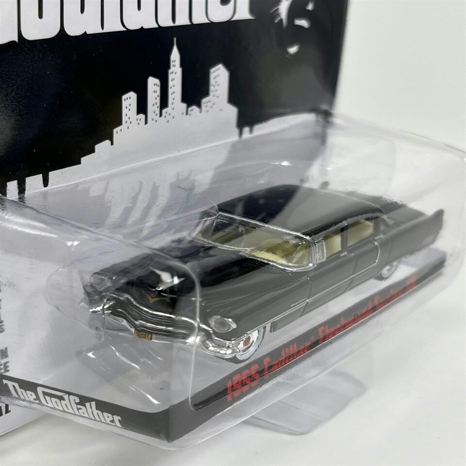 image 1 of The Godfather 1955 Cadillac Fleetwood Series 60 1:64 Scale Greenlight 44740B