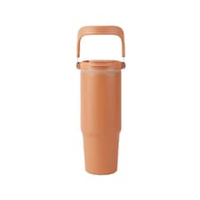 Vinga Eos Trek Recycled Stainless Steel 880ml Bottle - Orange - One Size Orange