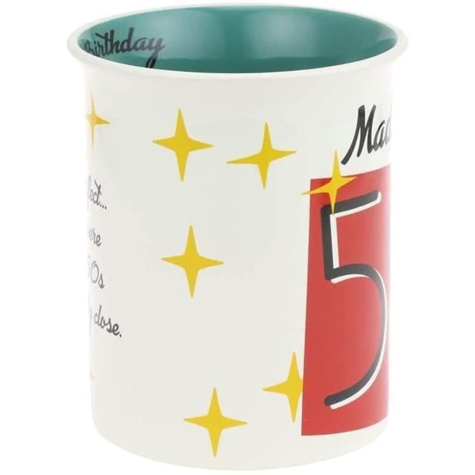 image 1 of Our Name Is Mud Ceramic Mug Made in the 50's 454ml | White | 1