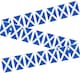 image 1 of 10m/33ft Scotland Flag Bunting for FIFA 2026 World Cup Football Event – 30 Double Sided Scottish Saltire Polyester Banner 14 x 21cm Football Party Decorations