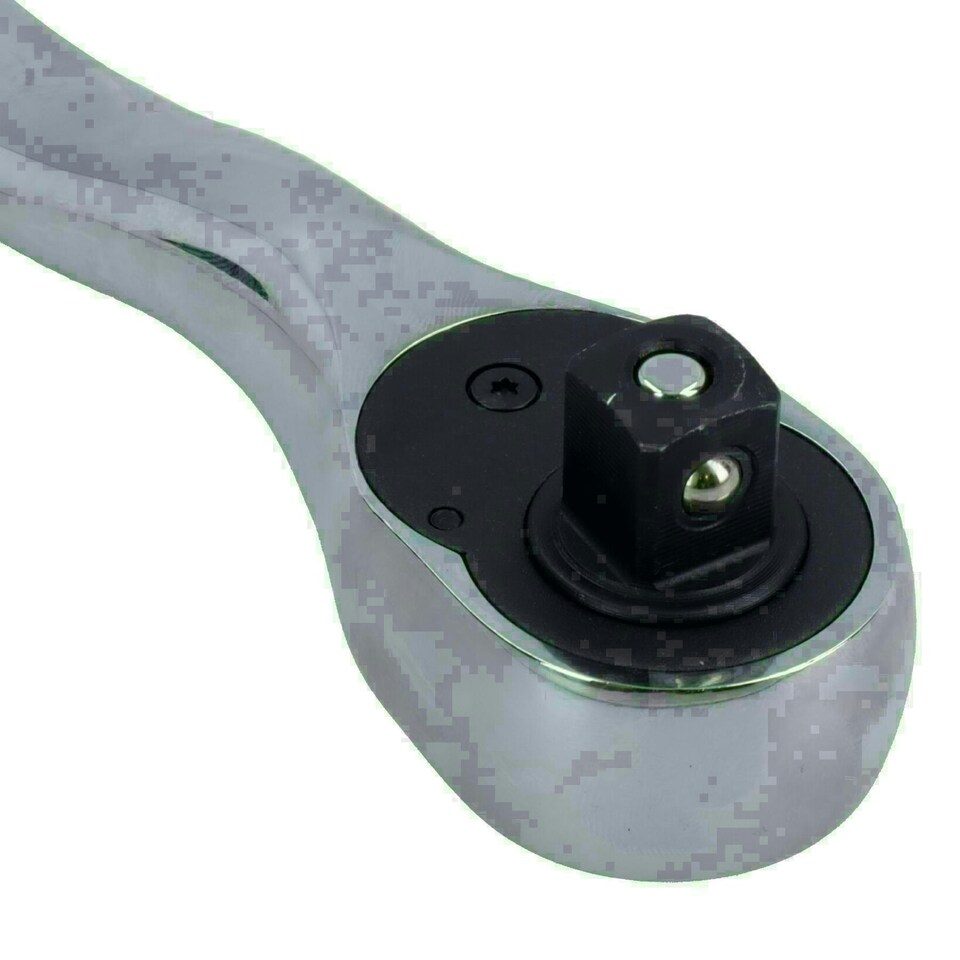 image 1 of 1/2" Drive extra long curved ratchet 72 teeth socket driver 380mm U.S.PRO AT314