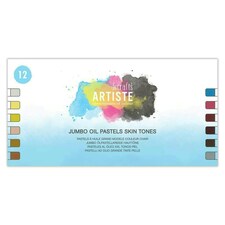 Jumbo Oil Pastels Skin Tones Pack 12