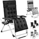 image 9 of Sun Lounger Cloud - folding, adjustable backrest and footrest - Per Piece Black