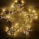 image 1 of 60cm Gold Christmas Star 150 Warm White LED Indoor/Outdoor Christmas Decorations