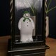 image 5 of 28cm Snowtime Dual Power LED Christmas Glitter Water Spinner Rustic Lantern The Snowman & The Snow dog™ Scene