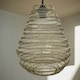 image 5 of CGC Casablanca Medium Silver Moroccan Mesh Metal Ceiling Pendant Light | Silver | Silver | Height: 34 cm Width: 30 cm Ceiling Rose Height: 150 cm