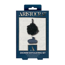 Aristocrat Shower Exfoliating Set | Blue