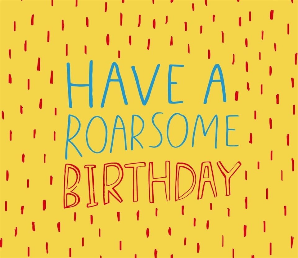 image 1 of 3D Pop-Up Dinosaur Design Birthday Card