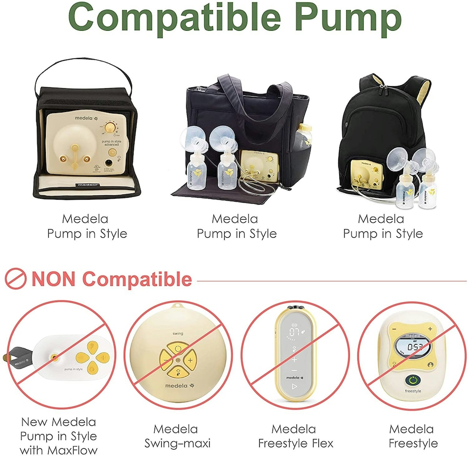 image 1 of Breast Pump Kit for Medela Pump in Style Pumps - 19mm