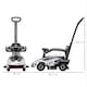 image 7 of AIYAPLAY Lamborghini 2 in 1 Baby Ride on Push Car Toddler Push Along Car, White