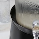 image 6 of Rink Drink Glass Drinks Dispensers with Tap & Black Bucket Stand - 6.5L - Pack of 2