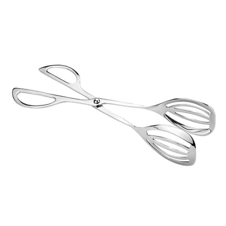 Arthur Price of England Stainless Steel Double Slot Cake or Pastry Scissor Tongs
