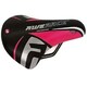 image 4 of AWE Unisex-Youth Junior MTB Pink/Black/Silver Bike Seat/Saddle With Steel Rails