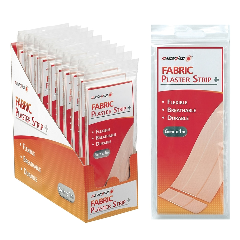image 1 of Masterplast Fabric Plaster Strip 6cm x 1m