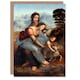 image 1 of Leonardo da Vinci Art Card Virgin and Child with Saint Anne