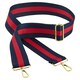 image 1 of Bagbase Adjustable Bag Strap - Navy/Red - One Size | Blue