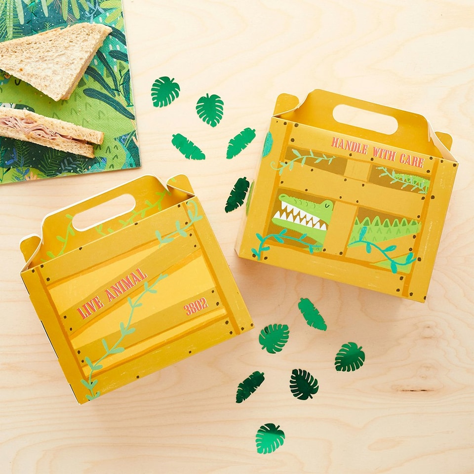 Jungle Lunch/Party Box - Pack of 5