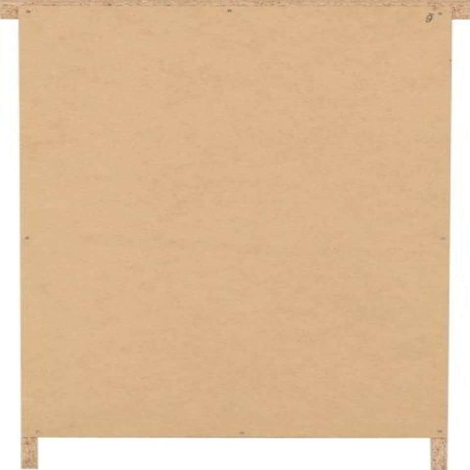 image 1 of Nevada 3 Drawer Bedside Cabinet White